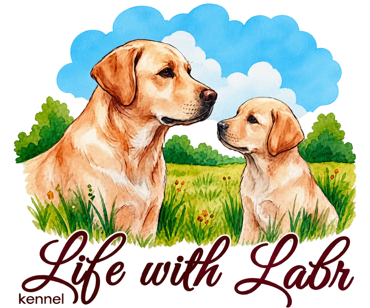 Акварельный логотип Life with Labr